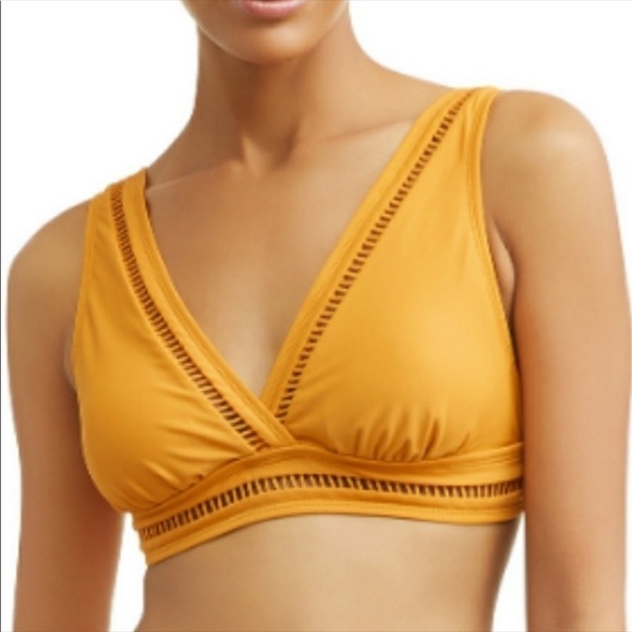 Time and Tru Gold Topaz Bikini Size Small - Picture 1 of 7